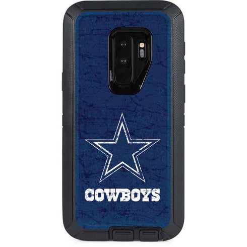 NFL Dallas Cowboys Distressed Otterbox Defender Galaxy Skin